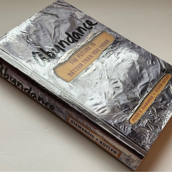 Abundance by Peter Diamandis & Steven Kotler | Non-fiction, Tech |Hardcover Book - Picture 5 of 11